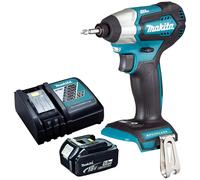 Makita DTD155Z 18V LXT Brushless Impact Driver with 1 x 5.0Ah Battery & Charger
