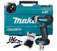 Makita DTD157Z 18v Cordless Brushless Impact Driver A-Mode + 25PC Bit Set + Case