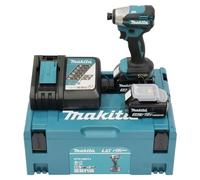 Makita DTD158RTJ Cordless Impact Wrench 18V 5.0Ah with 2 Batteries and Charger in MAKPAC