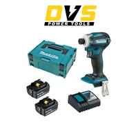 Makita DTD172RTJ 18V BL Impact Driver LXT Power Tool 180 Nm 3200 RPM with 2x5Ah