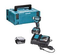 Makita DTD172RTJ Cordless Impact Wrench 18 V / 5.0 Ah 2 Batteries + Charger...