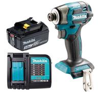Makita Dtd173Z 18V Lxt Brushless Cordless Compact Impact Driver - 1 X 3.0Ah Batt