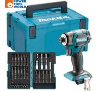 Makita DTD173ZJX2 18v LXT Cordless Brushless Impact Driver Body Only In Carry...