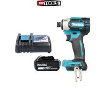 Makita DTD201 18V LXT 1/4" 210Nm Impact Driver With 1 x 3Ah Battery & Charger