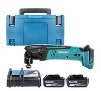 Makita DTM50 18v Li-ion Multi Tool with 2 x 6Ah Batteries, Charger & Case