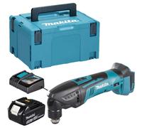 Makita DTM50 18v LXT Cordless Oscillating Multi Tool 1 x 5ah Li-ion Charger Case & Accessories