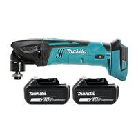 Makita DTM50 18V LXT Oscillating Multitool with 2 x 6.0Ah Batteries