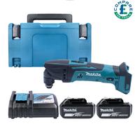 Makita DTM50 18V Oscillating Multi Tool With 2 x 6.0Ah Batteries, Charger & Case