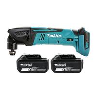 Makita Dtm50Z 18V Lxt Cordless Multi Tool With 2 X 5Ah Batteries