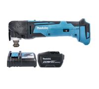 Makita DTM51 18v MultiTool Keyless Blade Change + 1 x 6.0Ah Battery & Charger