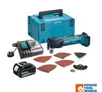 Makita DTM51RT1J3 18v LXT Cordless Multi Cutter Inc 1x 5.0Ah Battery In Makpa...