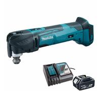 Makita DTM51Z 18V Cordless Oscillation Multi Tool with 1 x 5.0Ah Battery Charger