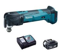 Makita DTM51Z 18v Li-Ion Multitool LXT Keyless Blade Change + 1 x BL1850, DC18RC
