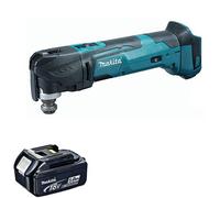 Makita DTM51Z 18V LXT Multi Tool Keyless Blade Change with 1 x 5.0Ah Battery