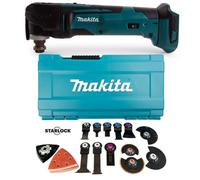 Makita Dtm51Z 18V Multi Tool Keyless Blade Change + 44 Piece Accessory Set + Box