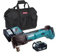 Makita DTM51Z 18V Oscillating Multi Tool with 1 x 5.0Ah Battery Charger & Bag