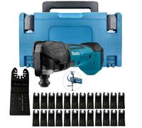 Makita Dtm51Zj 18V Multi Tool Keyless Blade Change + 25 X Plunge Blades + Makpac