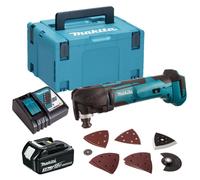 Makita DTM51ZJX7 18V LXT Oscillating Multi Tool 1 x 3.0Ah Battery Charger & Case