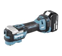 Makita DTM52T1JX2 Cordless Multifunction Tool 18 V / 5.0 Ah, 1 Battery + Charger + 44-Piece Accessory Set in MAKPAC