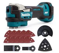 Makita DTM52Z 18v LXT Brushless Multi Tool Starlock Keyless Blade + 14 Accessory