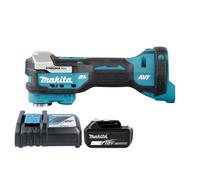 Makita Dtm52Z 18V Lxt Cordless Brushless Starlock Max Multi-Tool With 1 X 6Ah Battery & Charger