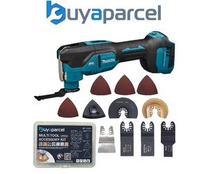Makita DTM53Z 18v LXT Brushless Multi Tool Keyless Blade + 27pc Set Plunge Blade