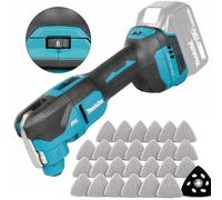 Makita Dtm53Z 18V Lxt Brushless Multi Tool Keyless Blade Body + 25X Mesh Sheets