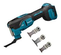 Makita DTM53Z 18V LXT Brushless Multi Tool With 3 Piece Wood & Metal Cut Set