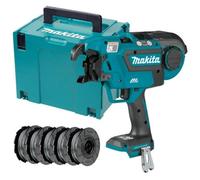 Makita Dtr180Zj 18V Lxt Cordless Brushless Rebar Tying Tool Makpac Case + 5 Sets