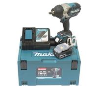 Makita DTW1002RTJ 18V Li-Ion LXT Brushless Impact Wrench Complete with 2 x 5.0 Ah Li-Ion Batteries and Charger Supplied in A Makpac Case