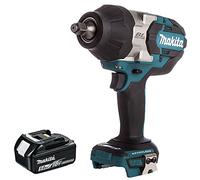 Makita DTW1002Z 18v LXT Brushless 1/2In Impact Wrench Body with 1 x 5Ah BL1850