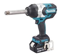 Makita DTW1005Z 18v Cordless 3/4 Impact Wrench Long Anvil Unit Only 13