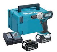 Makita Dtw190Rfj 18V Cordless Lxt 1/2" Impact Wrench + 2 X 3.0Ah Charger +Makpac