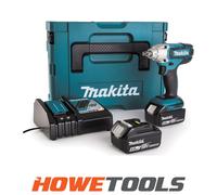 Makita DTW190 18v LXT Cordless 1/2" Drive Impact Wrench 2 x 5ah Li-ion Charger Case