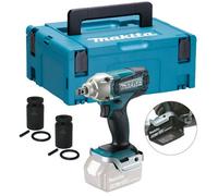 Makita Dtw190Z 18V Cordless Lxt 1/2" Impact Wrench + Sockets +Clip + Makpac Case