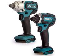 Makita DTW190Z 18V Li-Ion 1/2" Impact Wrench Body with DTD152Z Impact Driver