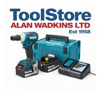 Makita DTW251 18v LXT Cordless 1/2" Drive Impact Wrench 2 x 5ah Li-ion Charger Case