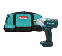 Makita Dtw251Z 18V Lxt Cordless 1/2" Compact Model 280W 230Nm Impact Wrench With Lxt600 Tool Bag
