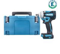 Makita DTW300 18V 1/2" LXT Brushless Impact Wrench With 821551-8 Makpac 3 Case