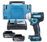 Makita DTW300 18V LXT 1/2" Brushless Impact Wrench With 2 x 6.0Ah Batteries, ...