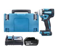 Makita Dtw300Z 18V Lxt Cordless Brushless 1/2" 4-Speed 420W 330Nm Impact Wrench With 1 X 3Ah Battery, Charger & Case