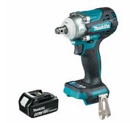 Makita DTW300Z 18V LXT Cordless Brushless Impact Wrench with 1 x 5.0Ah Battery