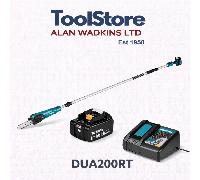 Makita DUA200RT 18V Li-ion LXT Brushless 200 mm Polesaw Complete with 1 x 5.0 Ah Battery and Charger