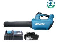 Makita DUB184 18V LXT Brushless Leaf Blower With 1 x 5.0Ah Battery & Charger