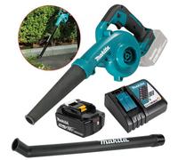 Makita Dub185Rt 18V Cordless Garden Leaf Blower Variable Speed 5Ah + Long Nozzle