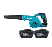 Makita Dub185Z 18V Lxt Cordless 3-Speed 98M/s Blower With 2 X 12Ah Batteries
