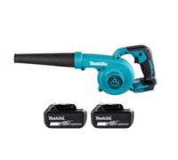 Makita Dub185Z 18V Lxt Cordless 3-Speed 98M/s Blower With 2 X 3Ah Batteries & Charger
