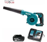 Makita DUB185Z 18V LXT Cordless Blower / Vacuum WIth 1 x 5.0Ah Battery & Charger