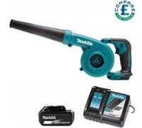 Makita DUB185Z 18V LXT Cordless Blower / Vacuum WIth 1 x 6.0Ah Battery & Charger