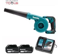 Makita DUB185Z 18V LXT Cordless Blower / Vacuum WIth 2 x 3Ah Batteries & Charger